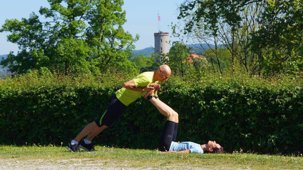 Personal Trainer Bielefeld Beinpresse